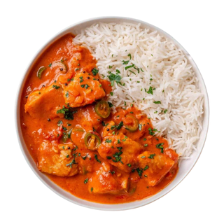 Lahori Fish Curry & Rice