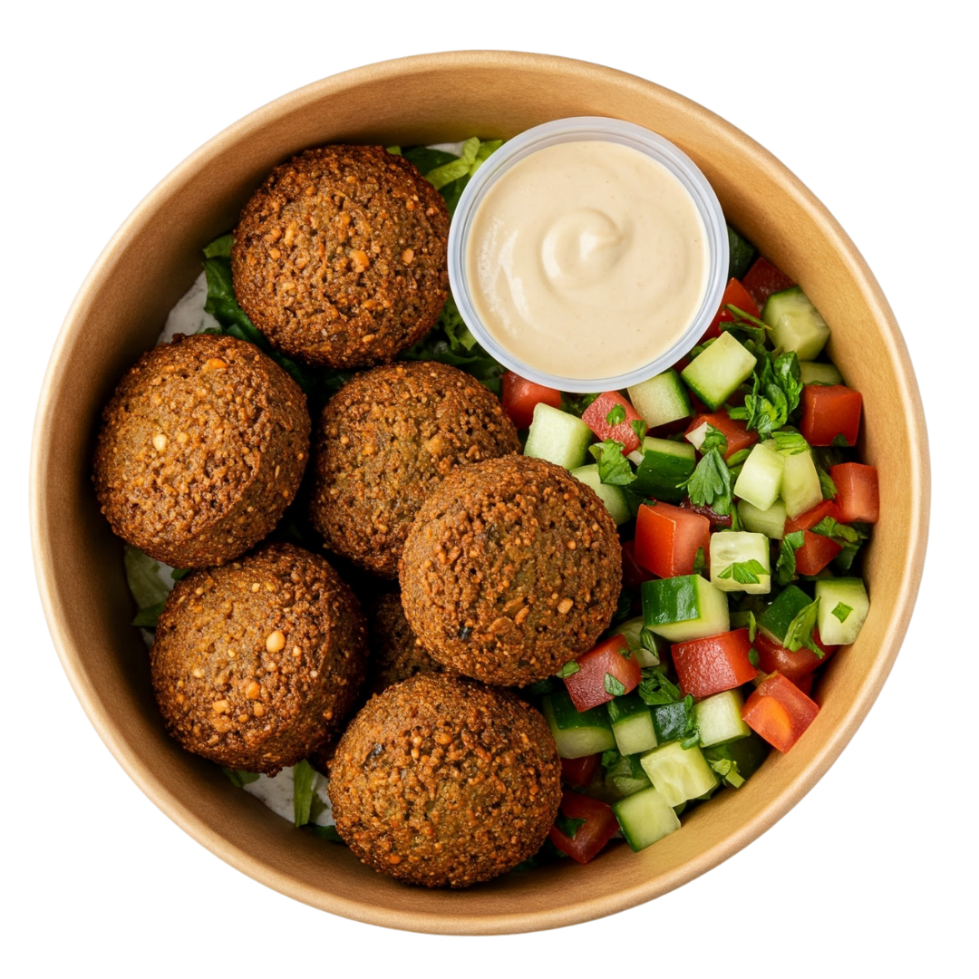 Organic Falafel Salad Box