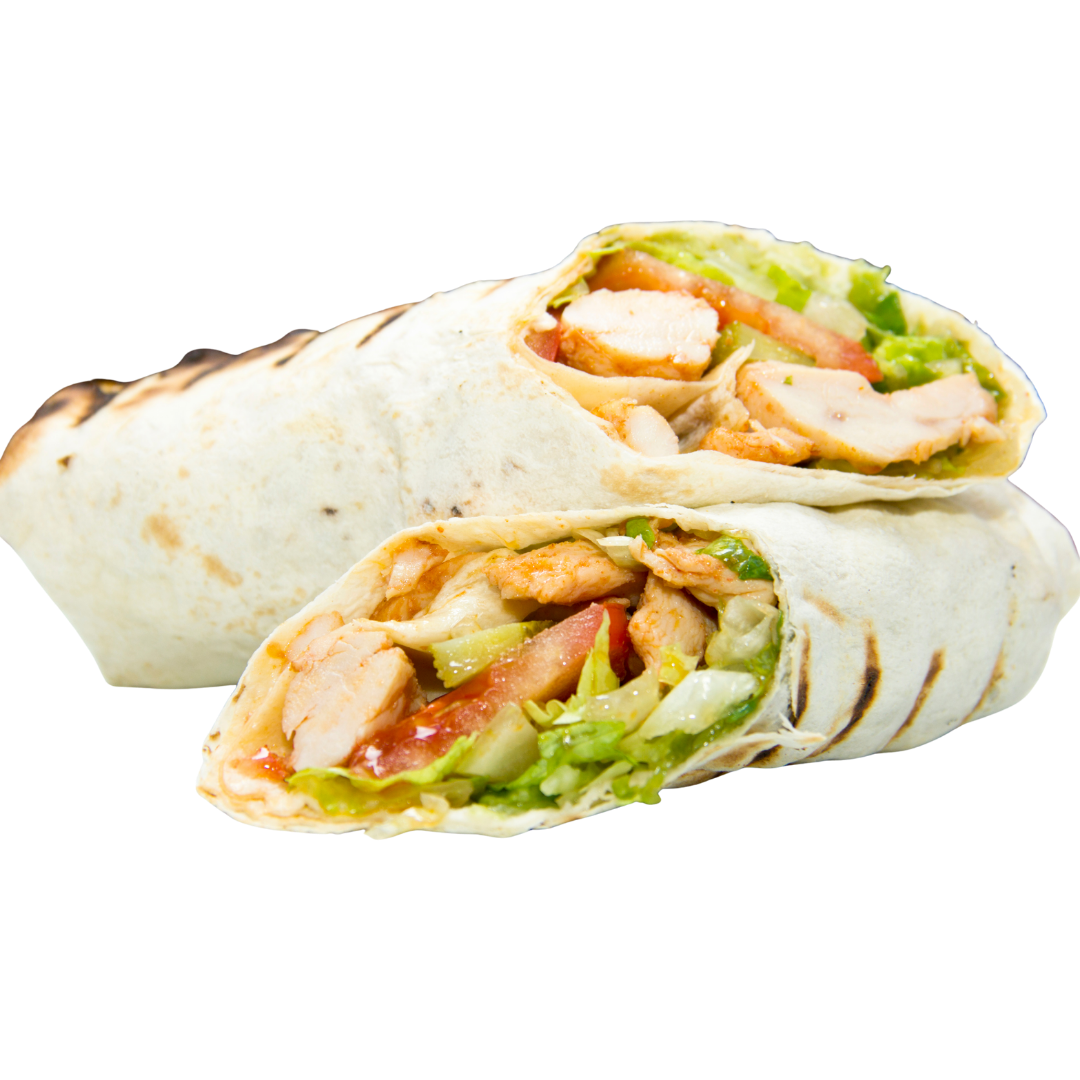 Chicken Tikka Roti Wrap