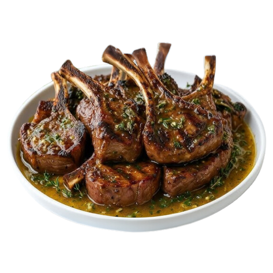 Juicy Lamb Chops 4 Pcs