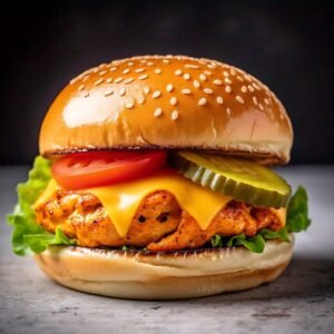 CLASSIC CHICKEN TIKKA BURGER